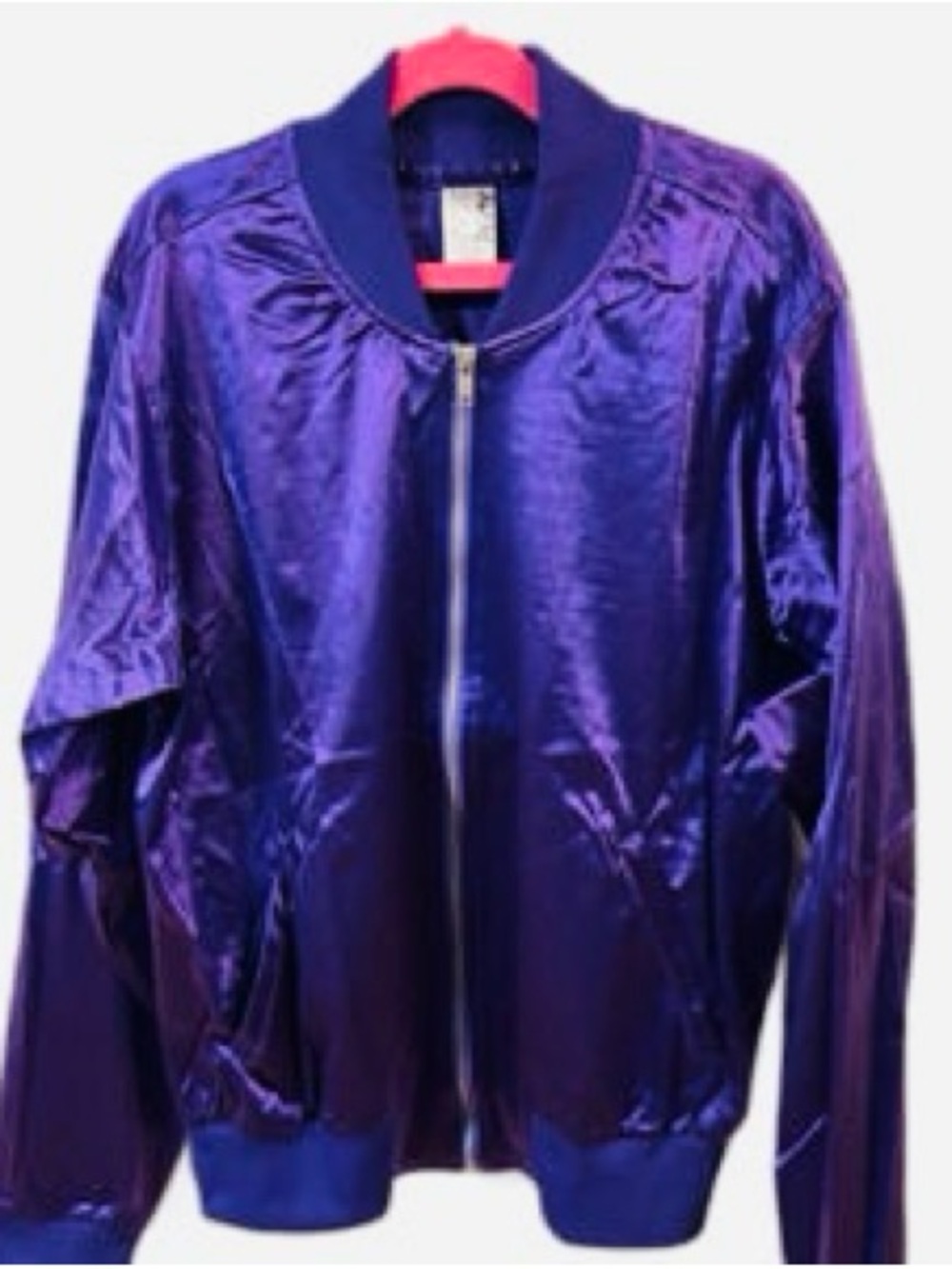 Balera Shimmering Deep Purple Satin Jacket